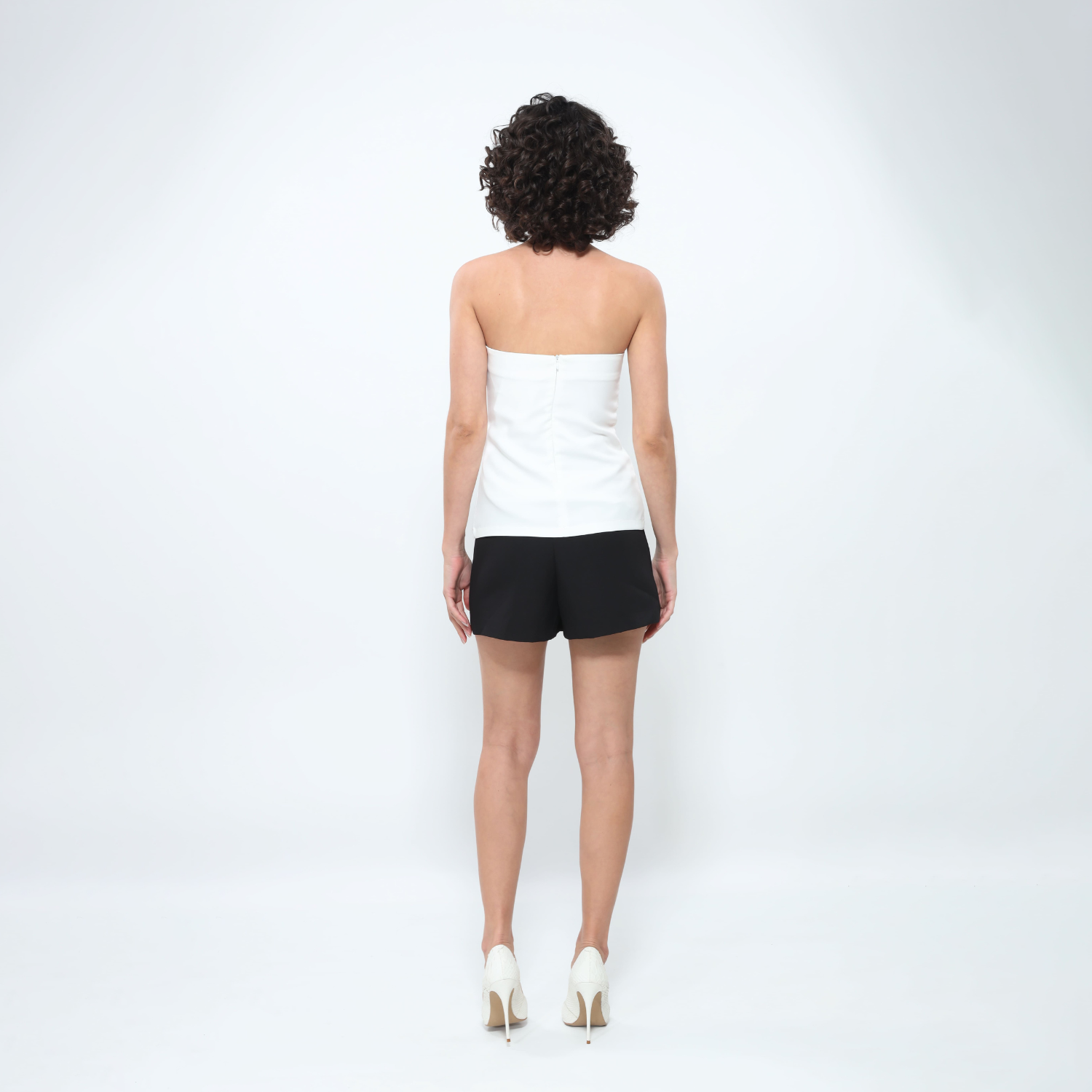 Top Fermeture éclair latérale