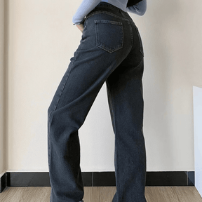 Pantalon Jeans Droit