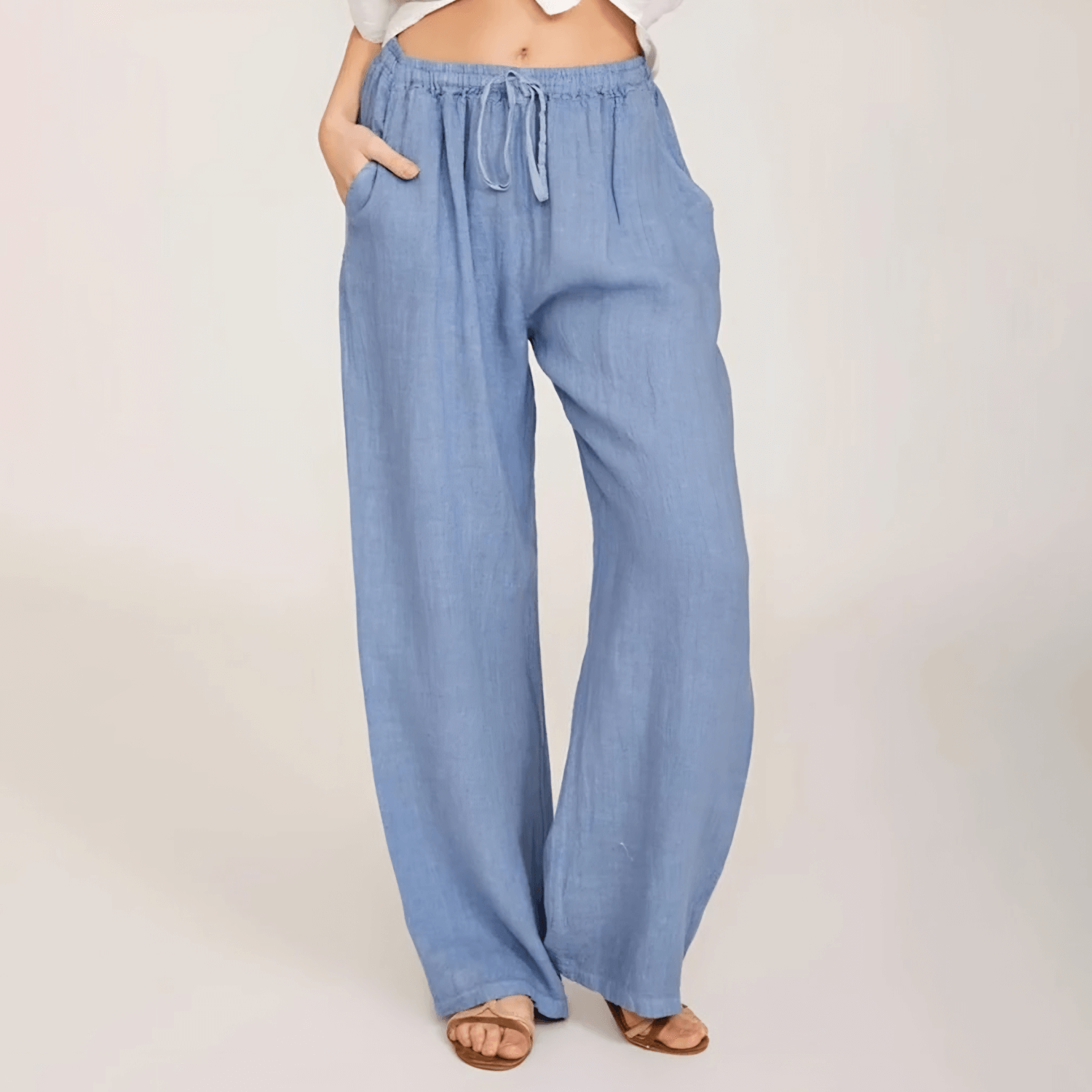 Pantalon en Lin