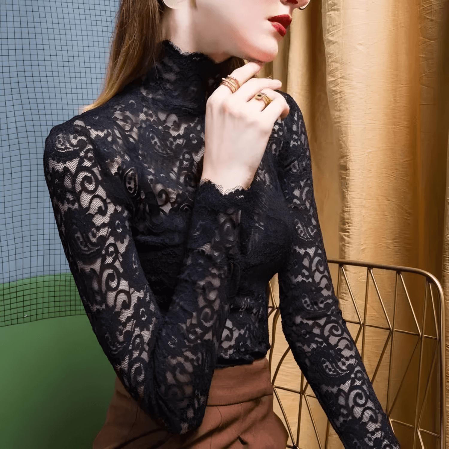 Chemise Paisley