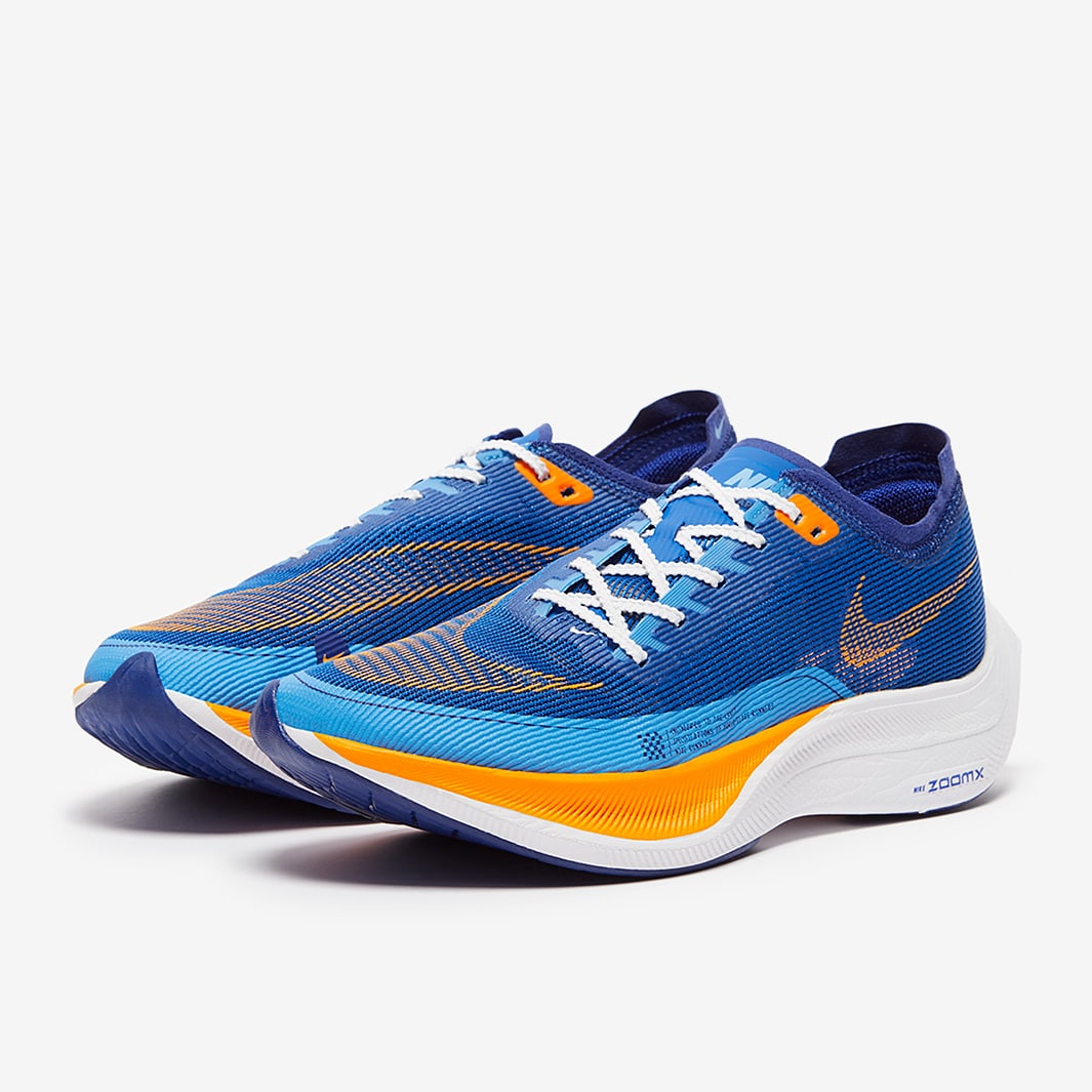 Tênis Nike Air Zoom Vaporfly Next% 2 Game Royal Vivid Orange