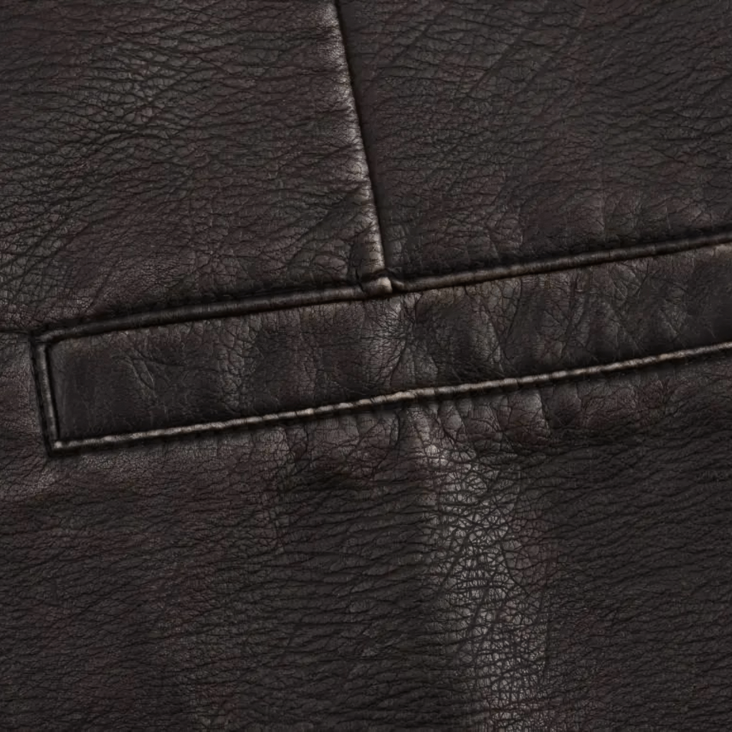 Jupe-Short Cuir