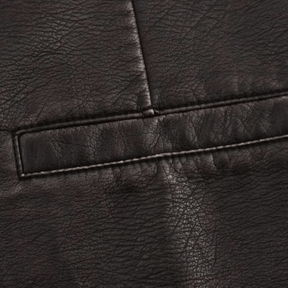 Jupe-Short Cuir