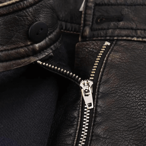 Jupe-Short Cuir