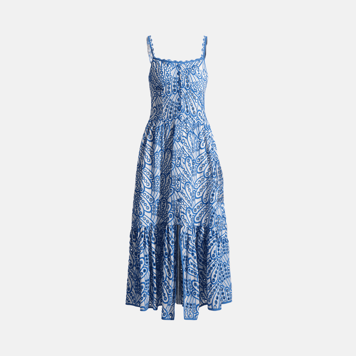 Robe Santorini Longue à Bretelles